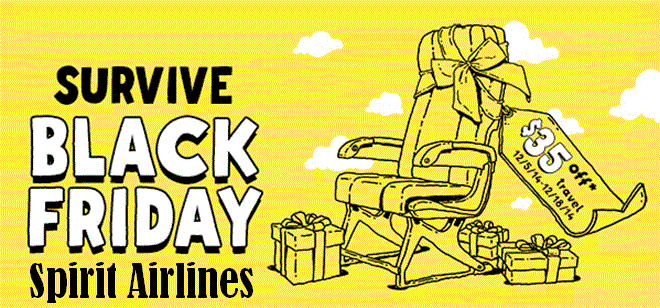 Spirit Airlines Black Friday Deals | Spirit Airlines Flight | Monday | Godhelpus